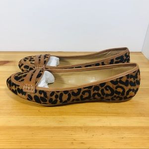 Nine West Leopard Flats sz 7.5